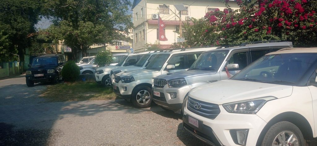 कोशीमा सवारी साधन कर बाँडफाँट