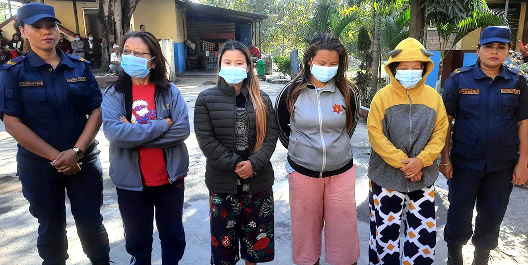 एकल महिलाको हत्यामा संलग्न चार जना पक्राउ