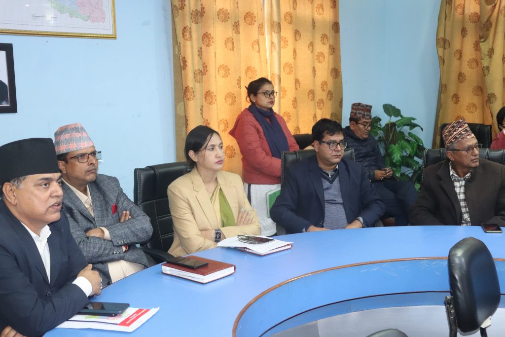 विपद प्रतिकार्य योजनाका विषयमा छलफल