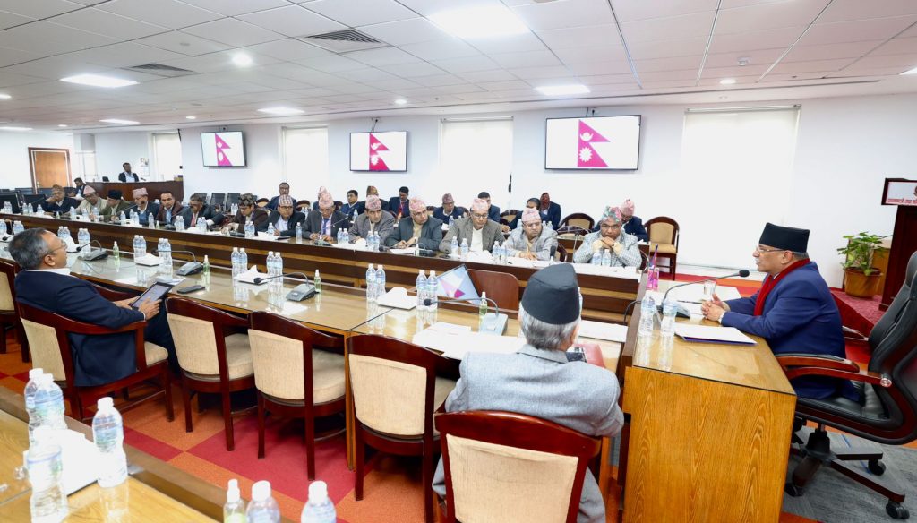 सिंहदरबारबाटै शासनको नेतृत्व गर्छु : प्रधानमन्त्री प्रचण्ड