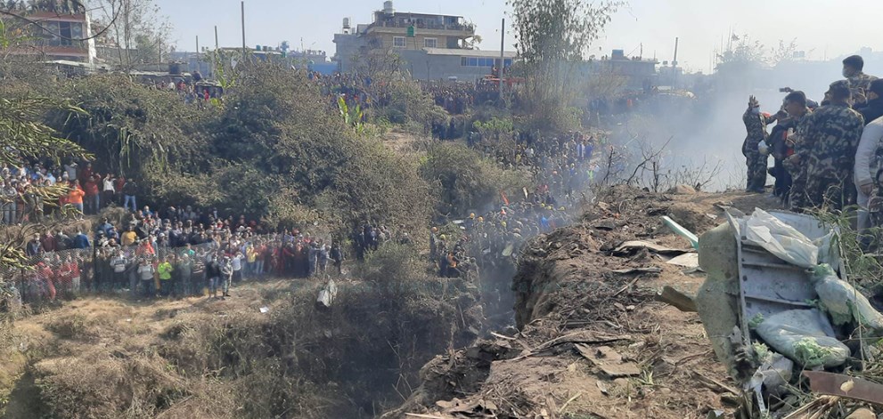 दुर्घटनाग्रस्त विमान १०ः५० सम्म टावरको सम्पर्कमा