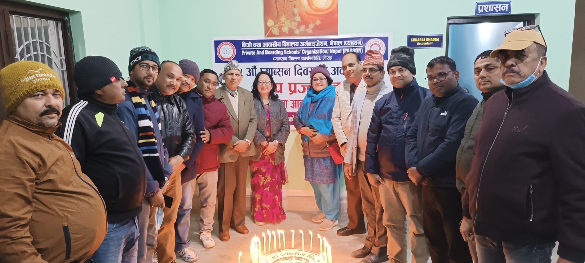 ३२ औं प्याब्सन दिवसमा दिप प्रज्वलन