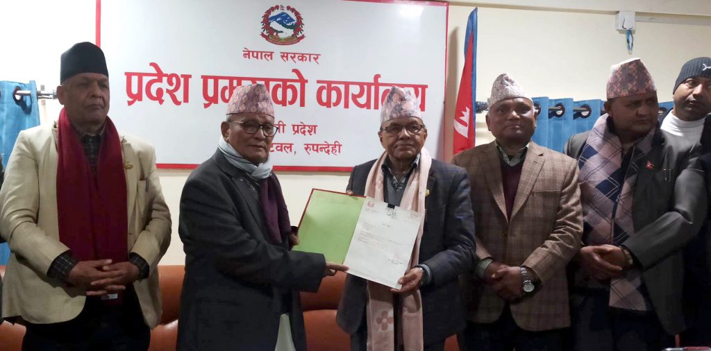 लुम्बिनीको मुख्यमन्त्रीमा एमालेका लिला गिरी नियुक्त