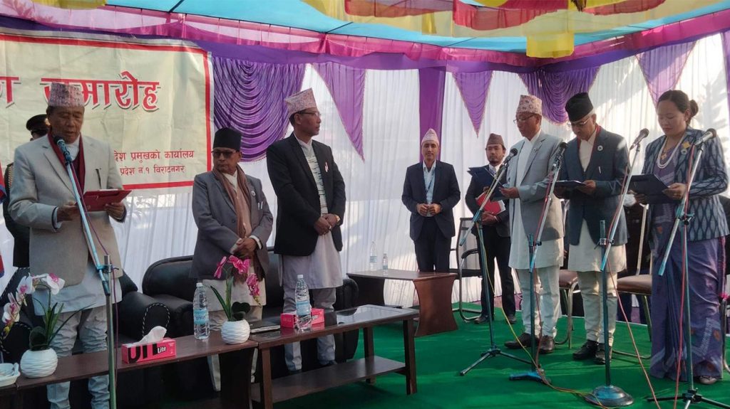 प्रदेश १ का विनाविभागीय मन्त्रीको होटल खर्च दैनिक २३ हजार