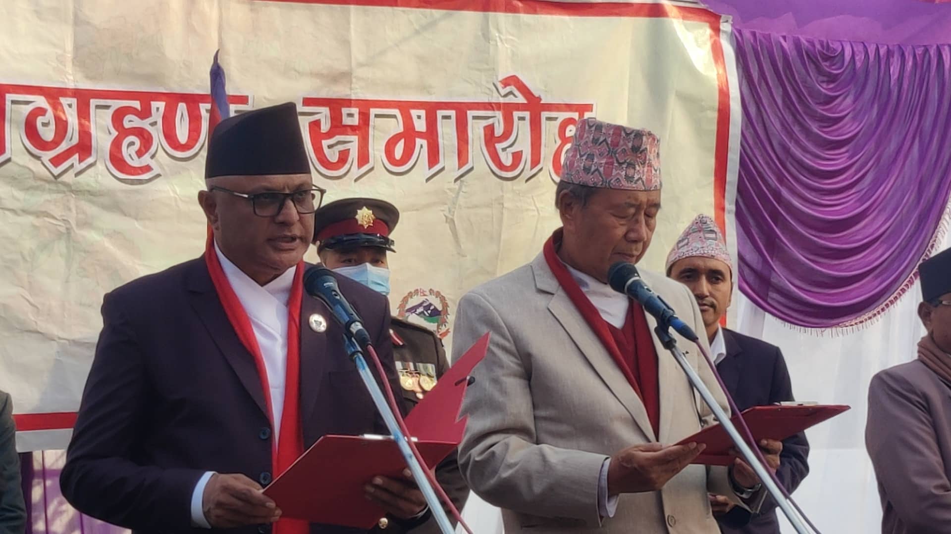 मुख्यमन्त्री कार्कीले लिए पद तथा गोपनीयताको शपथ