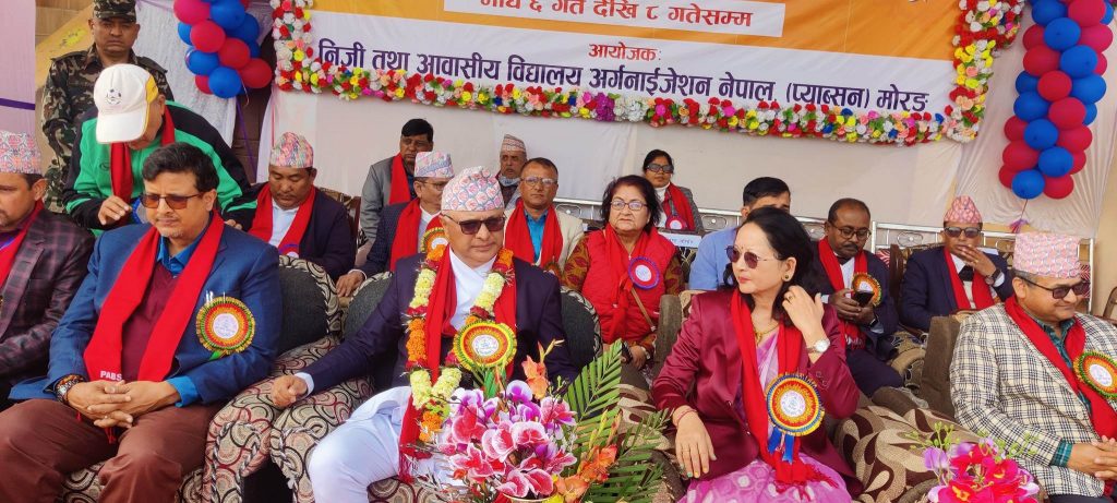 प्याब्सन स्पोर्टस मिट सुरू, उद्घाटनमा तीन स्कुलको सुरूवाती अग्रता