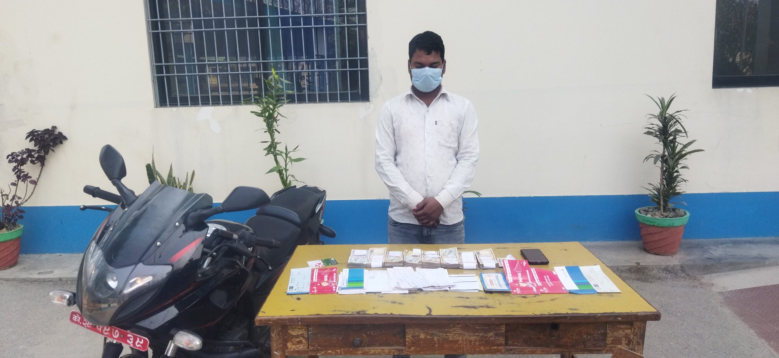 चर्चित हुण्डी कारोबारी धर्मानन्द साह विराटनगरबाट पक्राउ