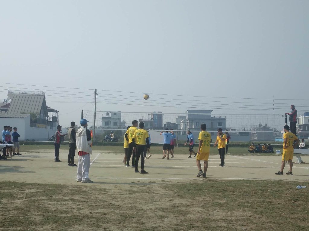 जिल्लास्तरीय अन्तरकलेज भलिबल प्रतियोगितामा विराट, कोशी र मोर्डनएरा विजयी