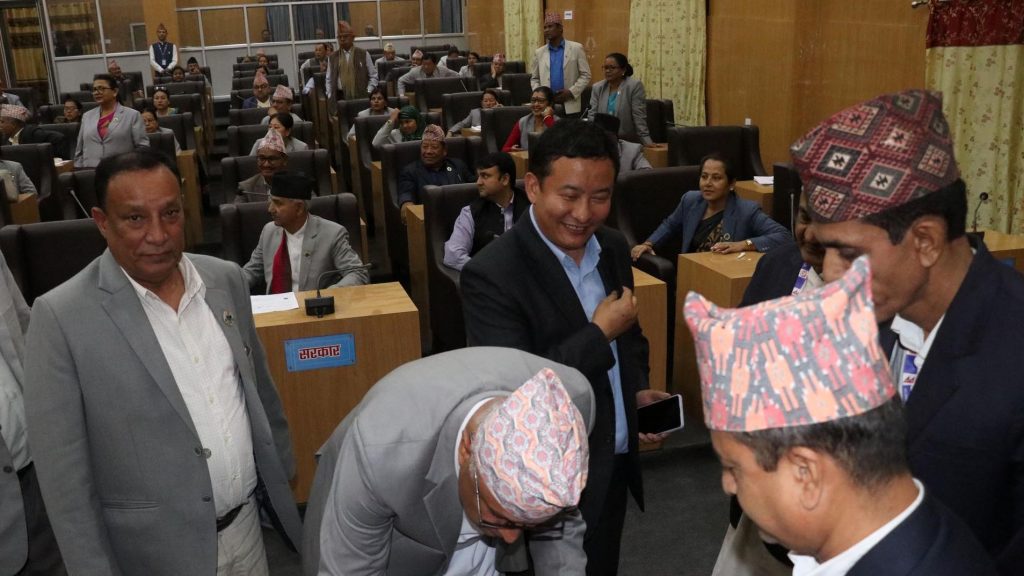 आजबाट कोशी प्रदेशसभाको अधिवेशन, सरकारविरुद्धको संकल्प प्रस्तावमा छलफल हुने