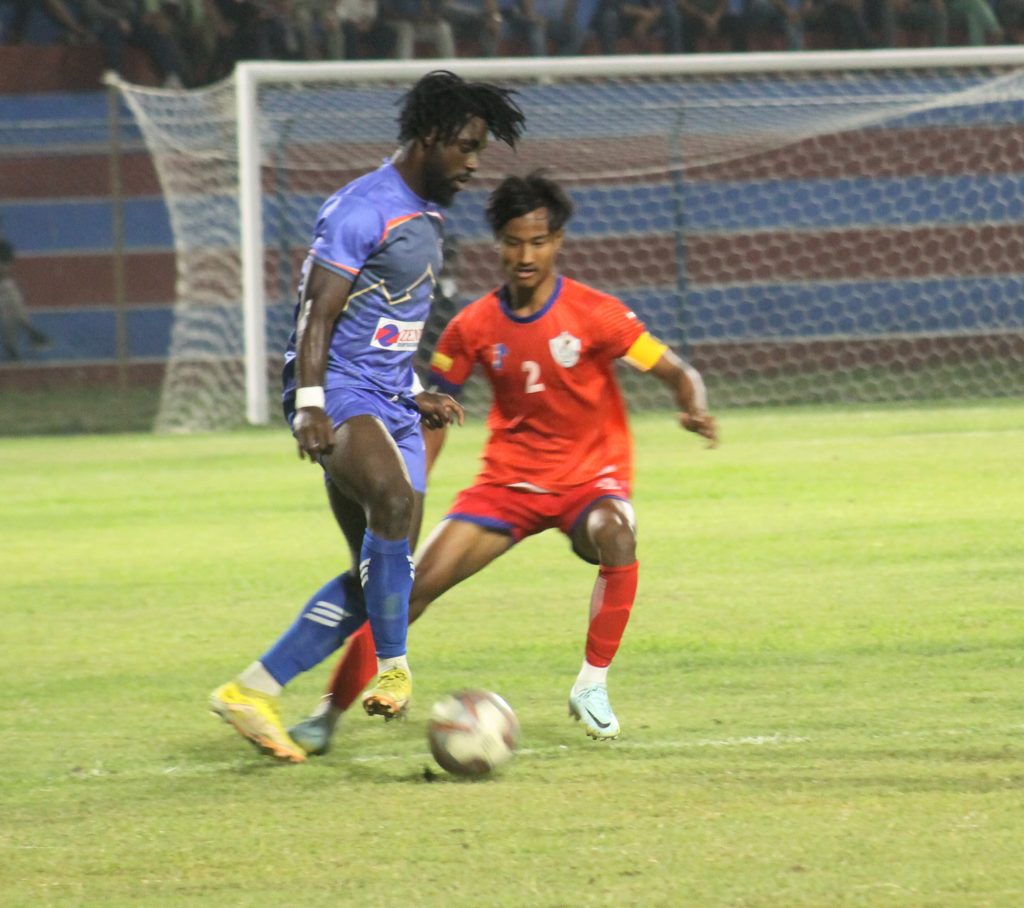 विराट गोल्डकपमा सेमिफाइनलका खेल जारी, पहिलो हाफमा विराटनगर सिटी र जावलाखेलको बराबरी