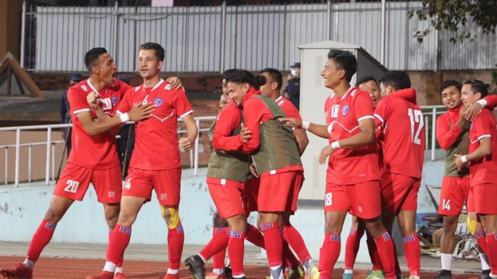 पहिलो हाफमा लाओसविरुद्ध नेपाललाई अग्रता