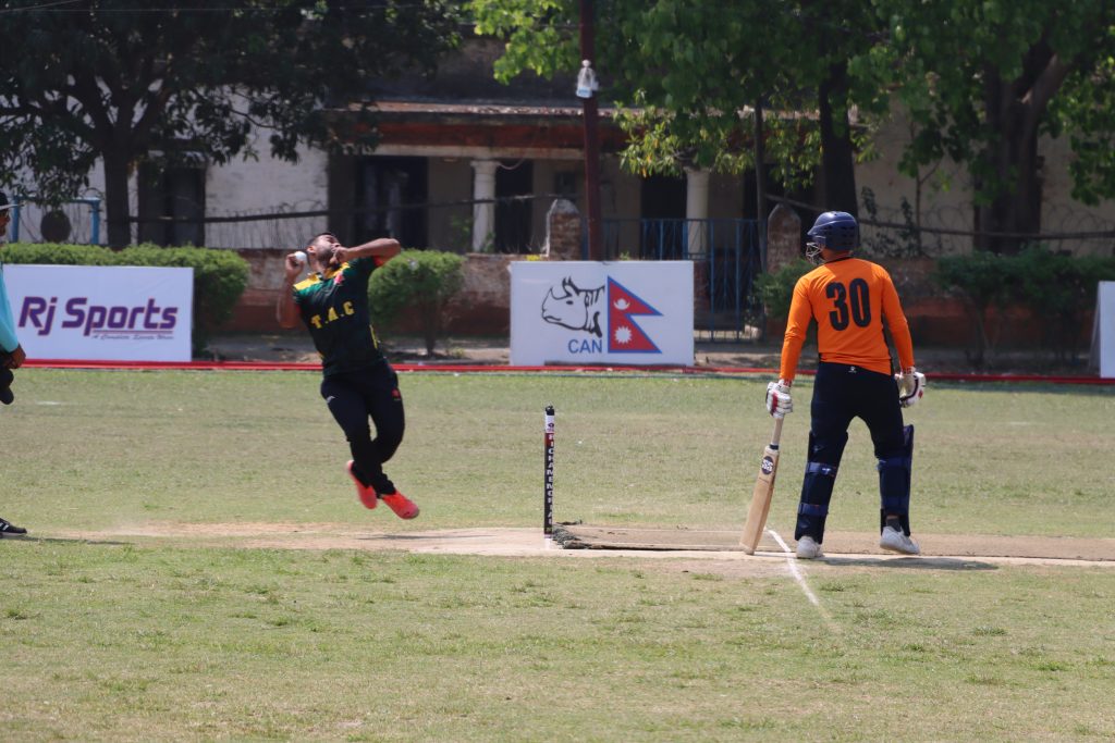 ऋचा मेमोरियल टी–२० क्रिकेटमा लगातार दोस्रो जित निकाल्दै आर्मी फाइनलमा