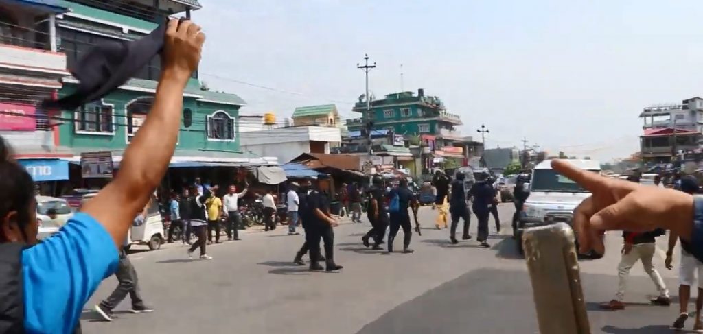 पहिचानवादीद्वारा झापामा ओली सहभागी कार्यक्रम विथोल्ने प्रयास (भिडियोसहित)