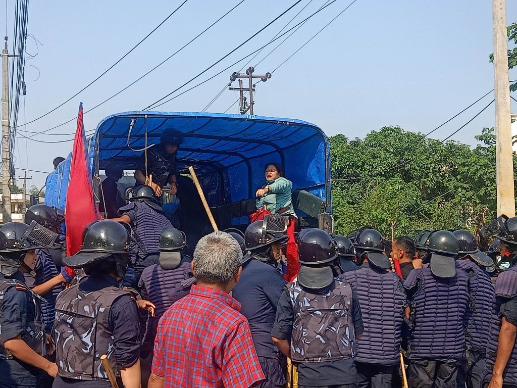 बिहानै विराटनगरबाट मञ्चका उपाध्यक्ष लावती, उपमहासचिव आङ्दाङ्वासहित १३ जना पक्राउ