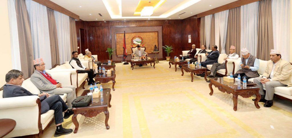 बालुवाटारमा गठबन्धनको बैठक : नक्कली शरणार्थी प्रकरणबारे छलफल