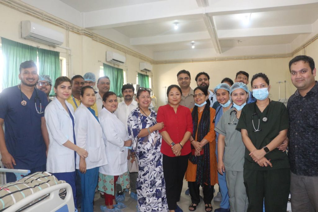 नोबेलमा ट्रमा र सर्जिकल आइसीयूको स्तरोन्नति