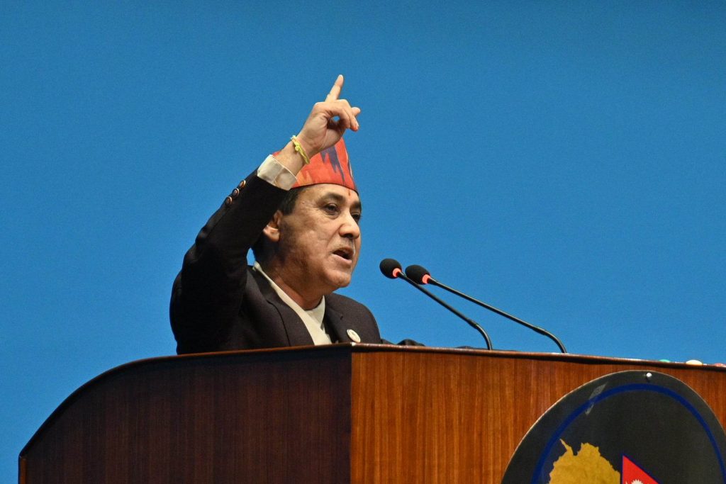 नीति तथा कार्यक्रम चैतमा ल्याएर छलफल गरौं : विश्वप्रकाश शर्मा