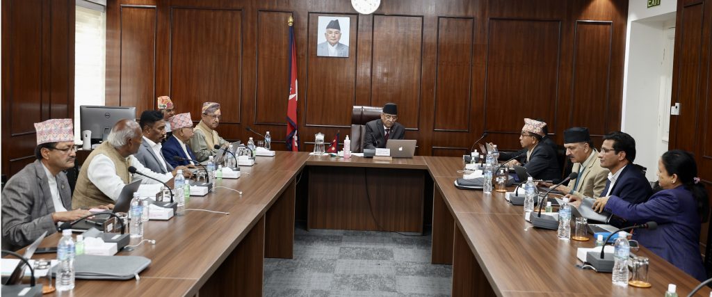 मिटरब्याजी समस्या समाधानका लागि राष्ट्रपतिसमक्ष अध्यादेश पठाउने मन्त्रिपरिषद् बैठकको निर्णय