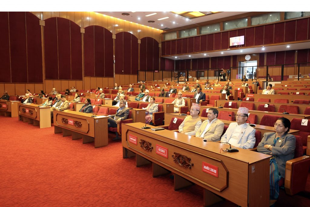 राष्ट्रिय सभाबाट सरकारको नीति तथा कार्यक्रम बहुमतले  पारित