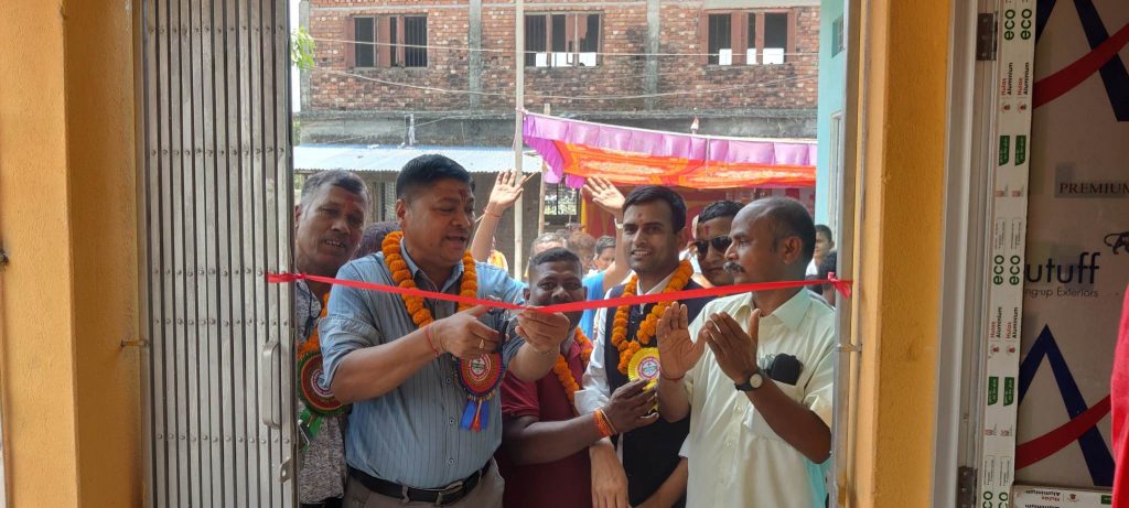 शिलन्यास भएको तीन दशकपछि कटहरीमा रेडक्रस भवन बन्यो