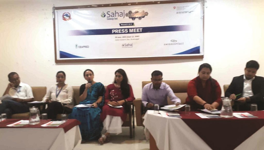 सहजले माग्यो कृषि सम्बन्धी परियोजना प्रस्ताव