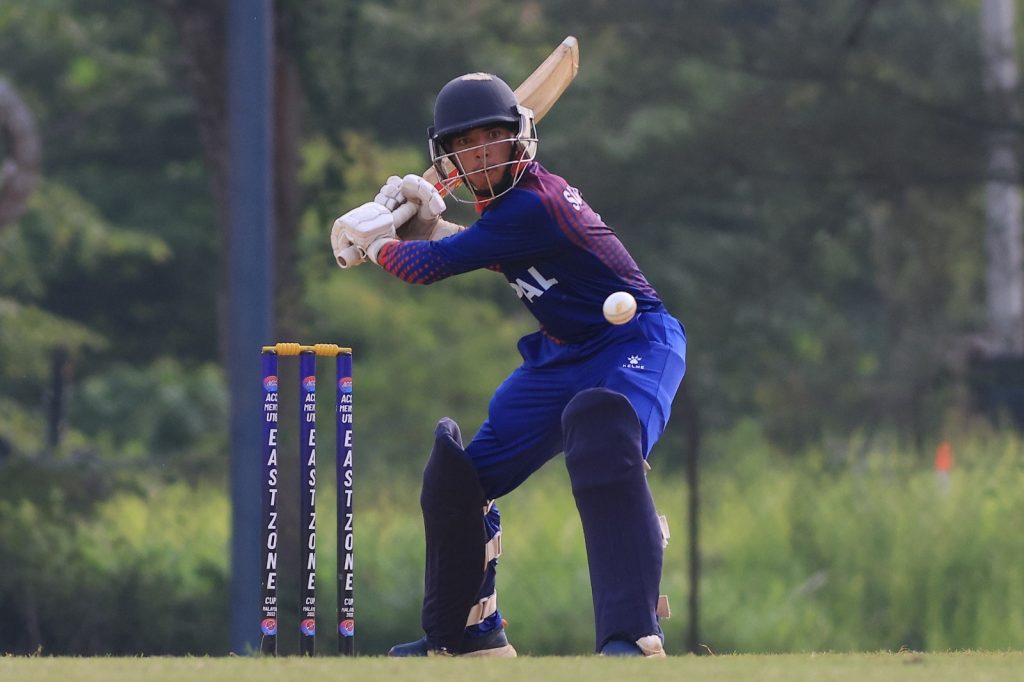 नेपाल एसीसी यू–१६ इस्ट जोन कप क्रिकेटको फाइनलमा , सिंगापुर ९७ रनले पराजित