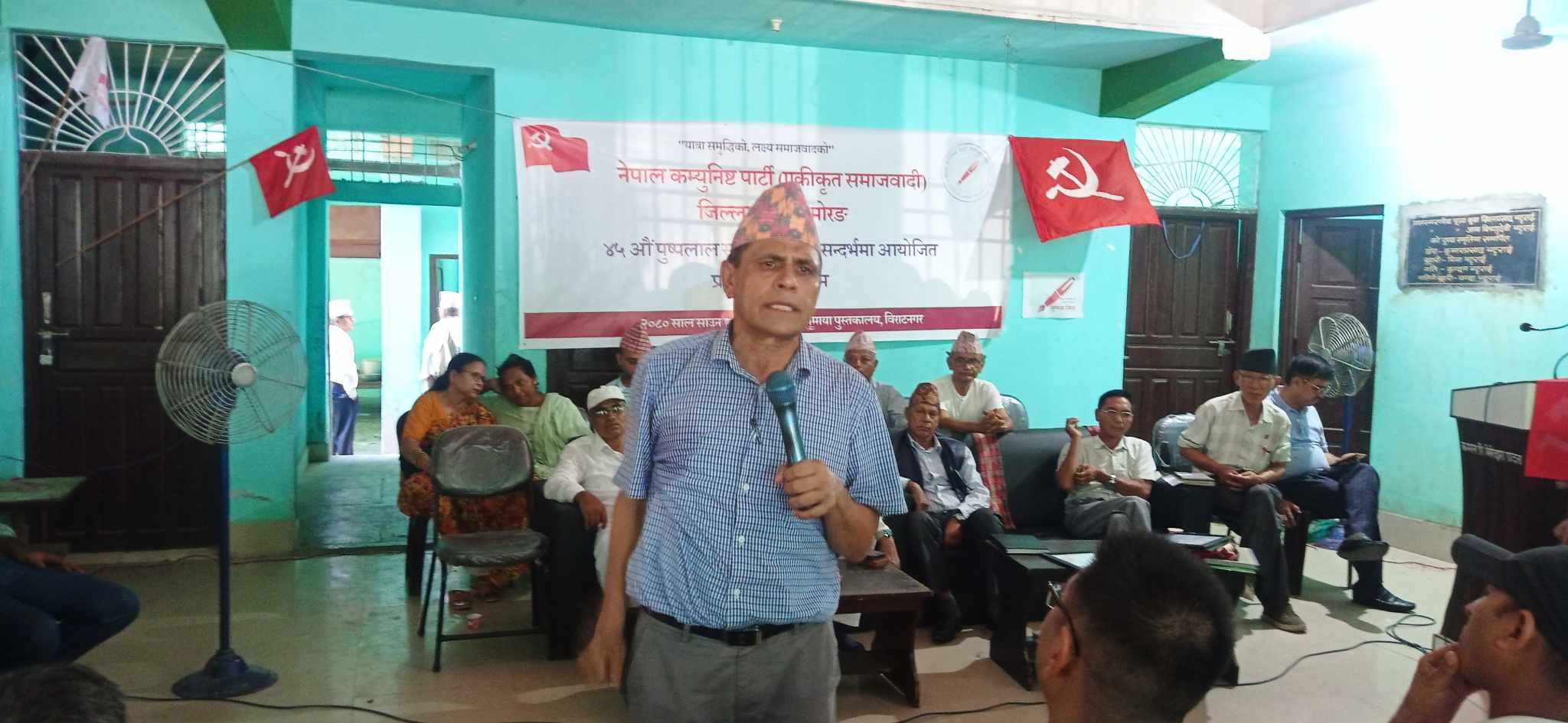 कम्युनिस्ट पार्टी बिगार्ने ओली हुन : घनश्याम भुसाल