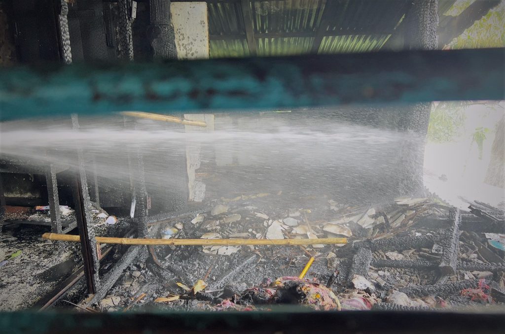 आगलागी हुँदा भाडामा बस्नेहरूको सबै सामाग्री जलेर नष्ट