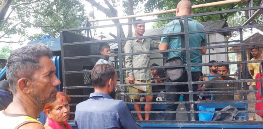 दाहसंस्कार गर्न लागेको शव प्रहरी नियन्त्रणमा