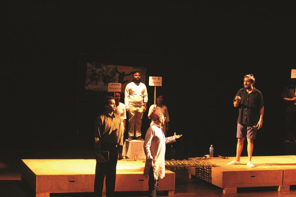 गुरुकुलमा विद्यालय नाटक महोत्सव सुरु