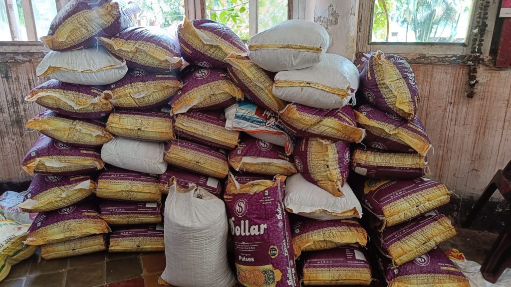 विराटनगरमा  १२ सय केजी तस्करीको मटर बरामद