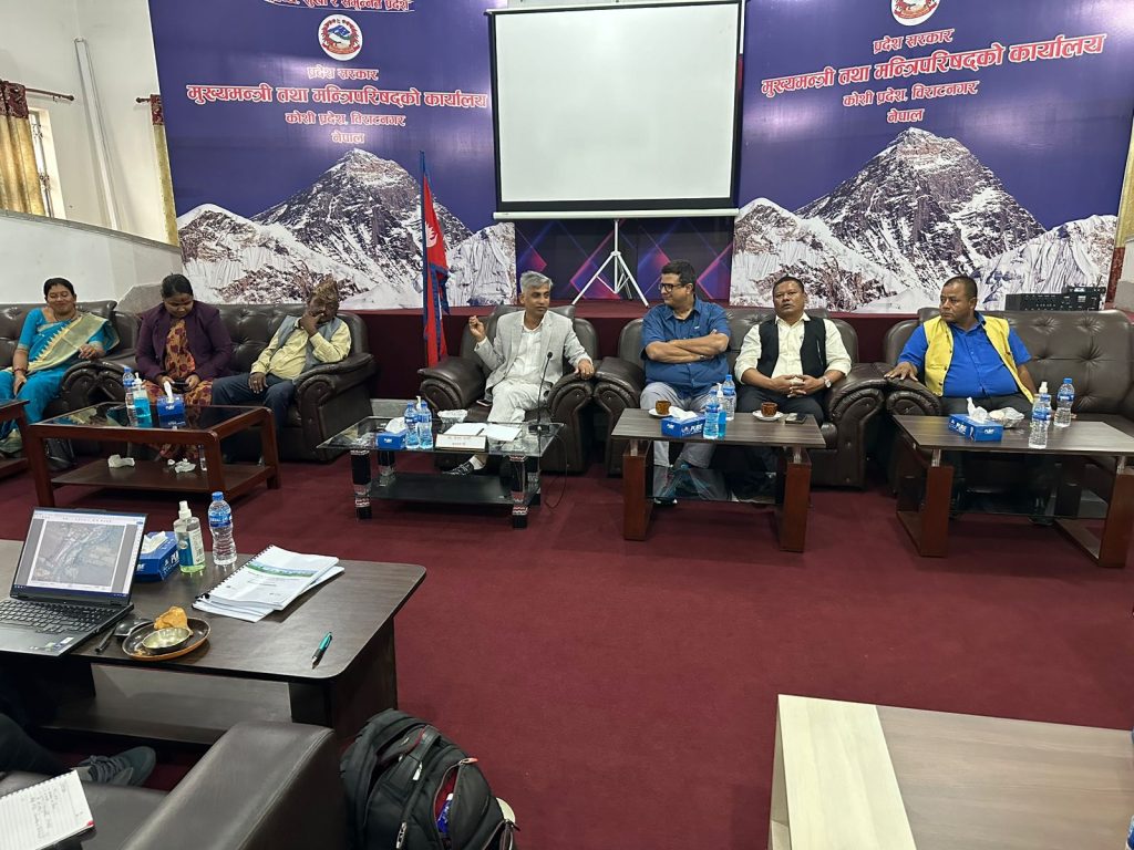 केशलीया तटबन्ध सँगै सौन्दर्यीकरणका लागि प्रदेश सरकारले आवश्यक पहल लिने