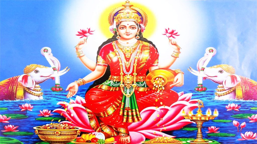 आज लक्ष्मीपूजा