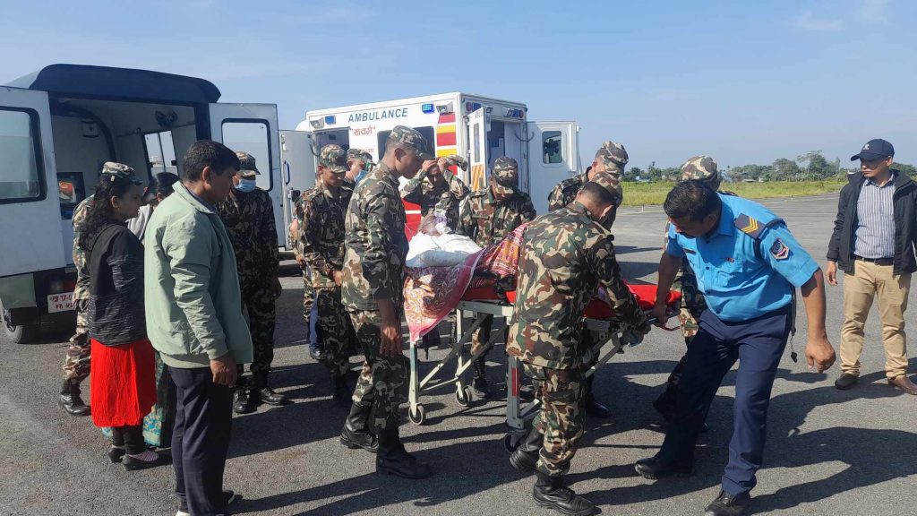 उर्लाबारी आगलागीका थप १० घाइतेलाई पनि काठमाडौ लगियो