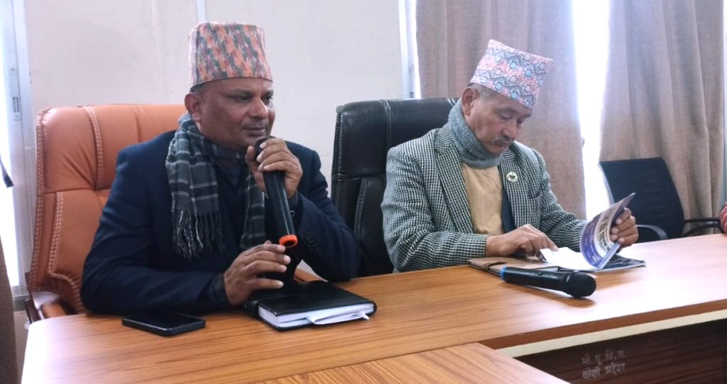 पहिचान पक्षधरसँग वार्ता गर्दै कोशी प्रदेश सरकार