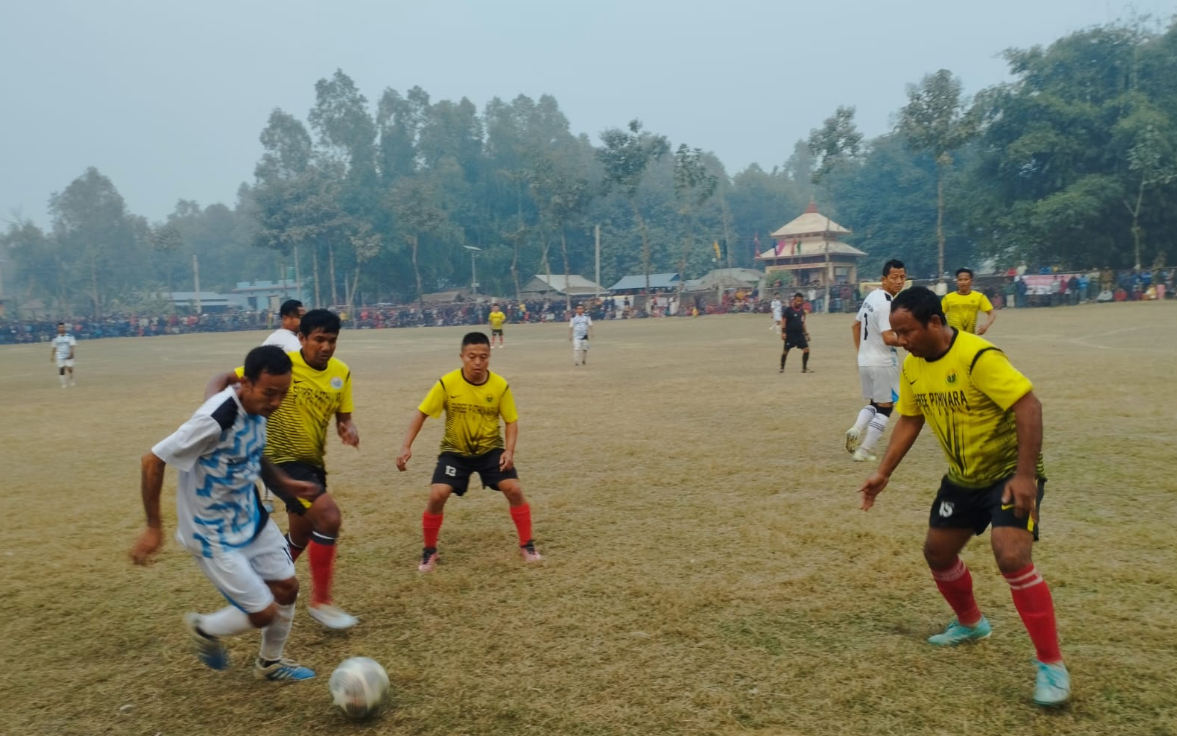 विराटनगरलाई हराउँदै विराटचोकले जित्यो भेट्रान कपको उपाधि