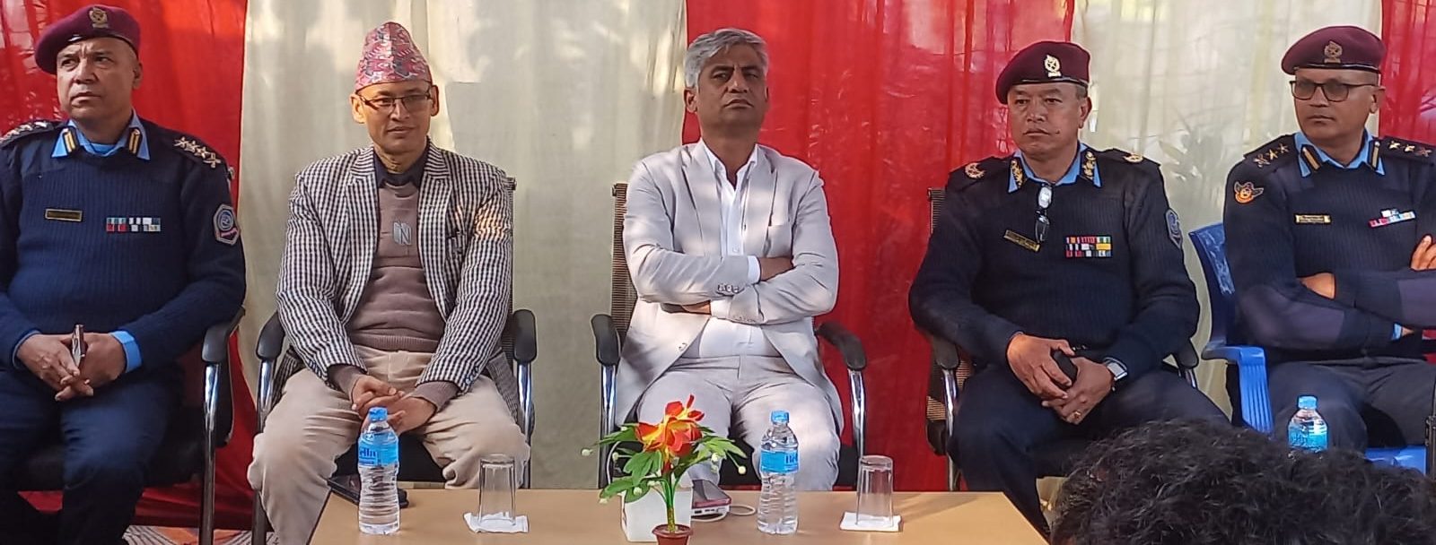 मुख्यमन्त्री कार्कीद्वारा कोशीमा अनुसाशित चालक, सुरक्षित सडक अभियान सुरु