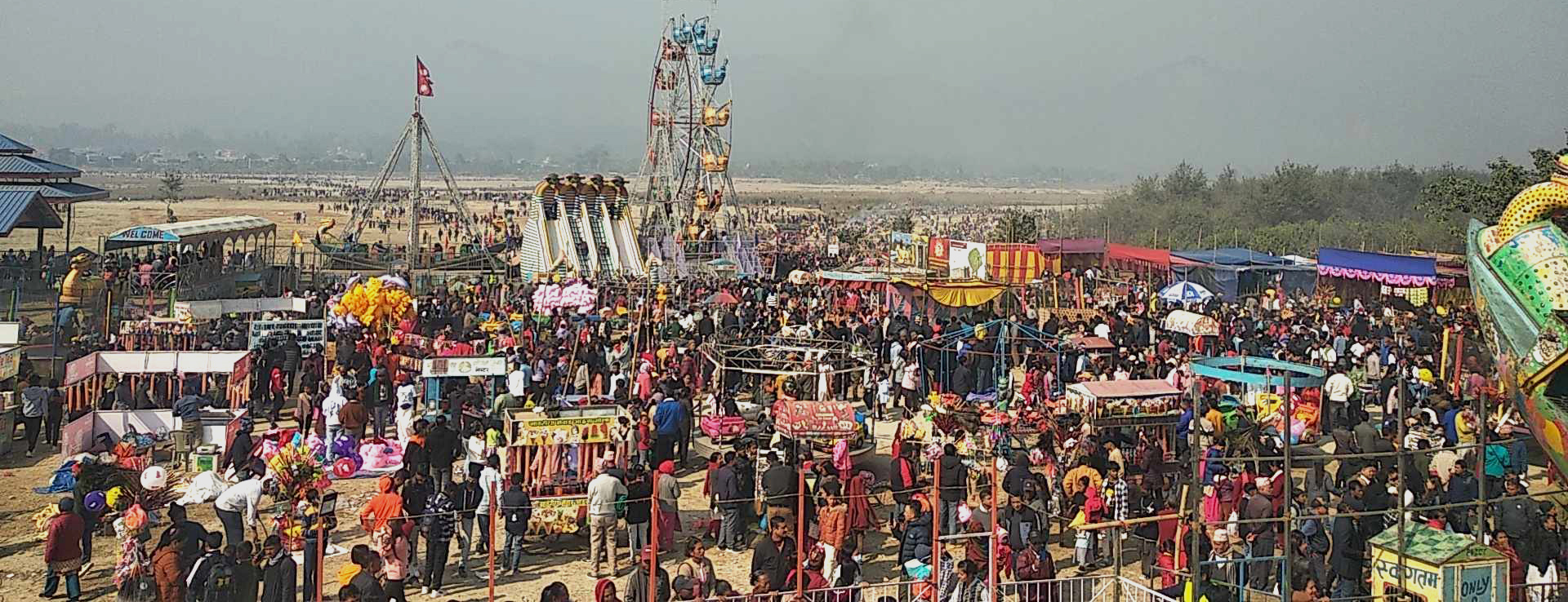 माघे संक्रान्तिमा लाग्ने माइ मेलामा भक्तजनको घुइँचो