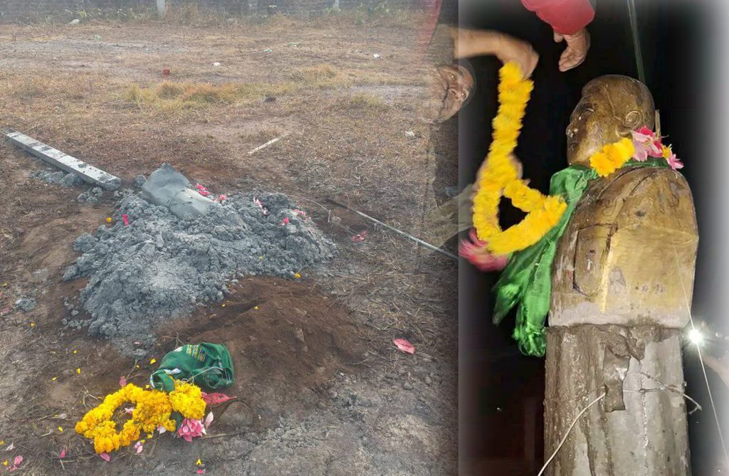 नगर प्रमुखले नै सहिदको शालिक हटाएपछि…