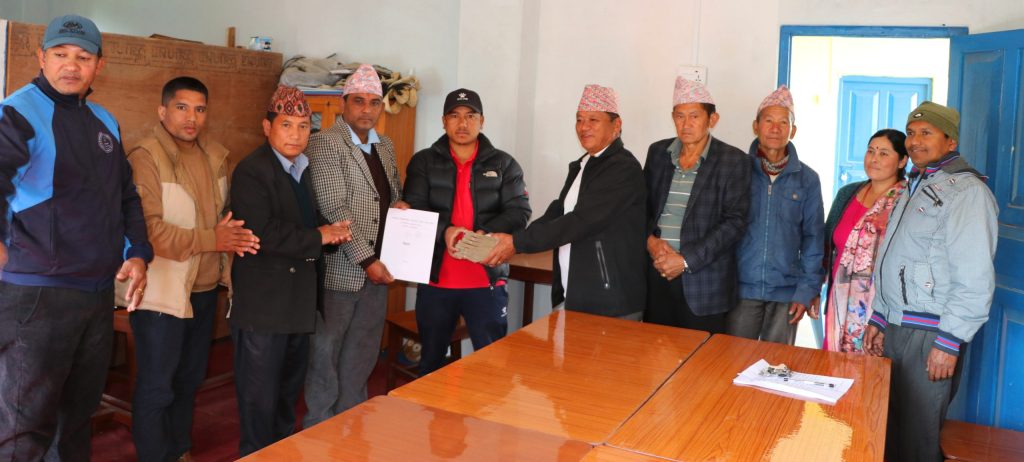 छात्रवृत्तिका लागि पाँच लाखको अक्षयकोष