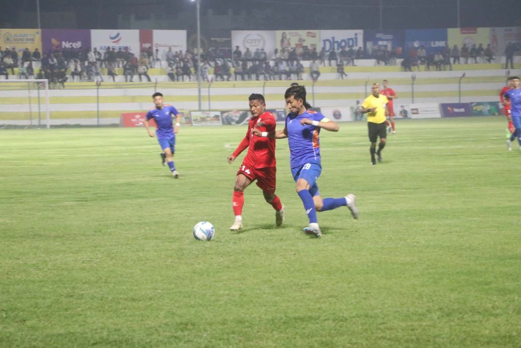 विराट गोल्डकप : पुलिसलाई हराउँदै भुटानको आरटिएफसीको सानदार सुरूवात