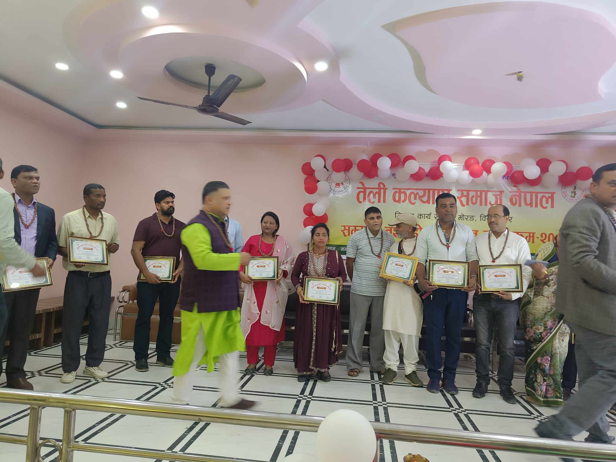 तेली कल्याणद्वारा सम्मान कार्यक्रम