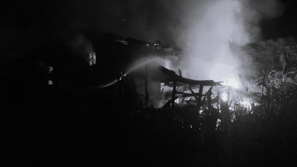 पथरीको चिउरा मिलमा आगलागी