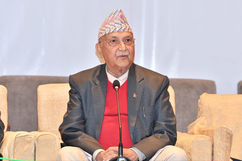 यतिबेला प्रचण्डलाई विश्वासको मत दिनु बाहेक अरू अप्सन छैन : ओली