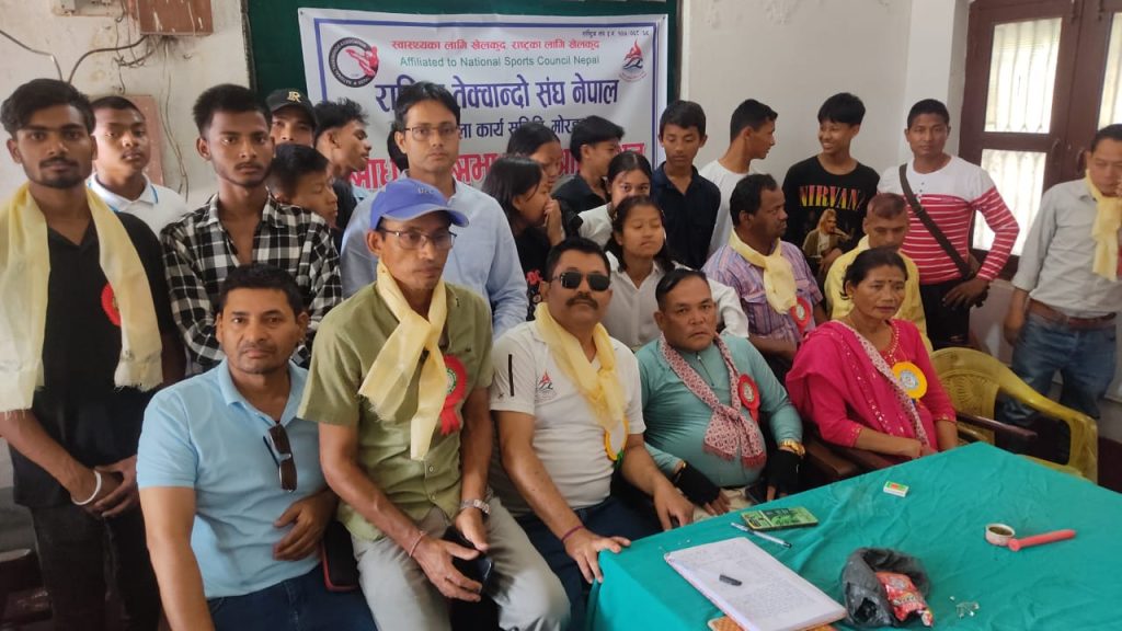 राष्ट्रिय तेक्वान्दो संघ मोरङको अध्यक्षमा तामाङ