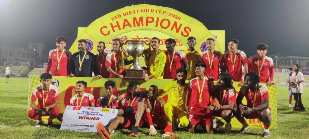 मच्छिन्द्र पहिलो पटक विराट गोल्डकपको च्याम्पियन