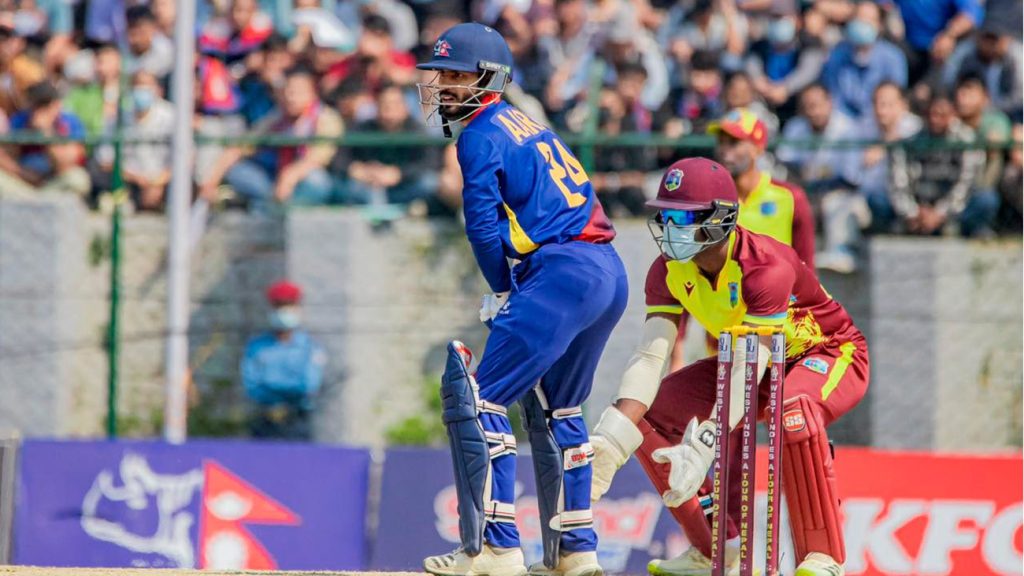 वेस्टइन्डिज एुविरुद्धको तेस्रो खेलमा नेपाल पराजित