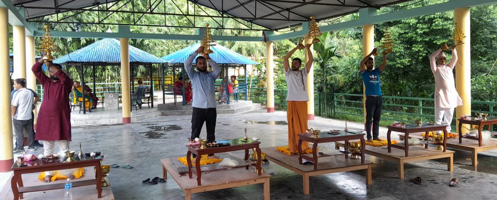 परोपकारघाटमा शुक्रबारबाट आरती