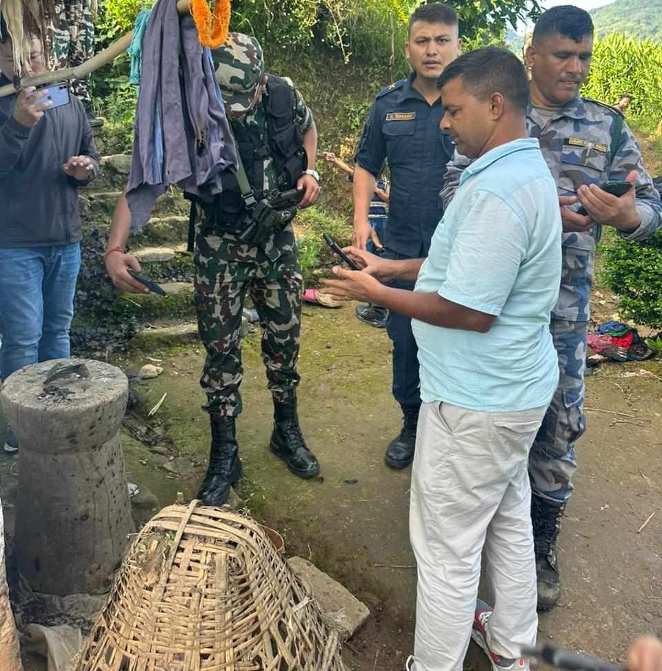 पाँचथरमा अर्को पनि भेटियो विस्फोटक पदार्थ