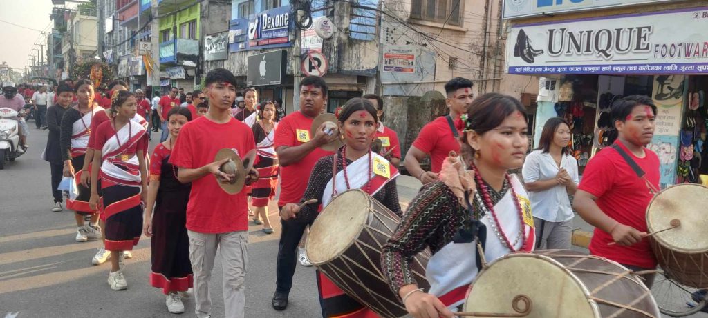 विराटनगरमा निकालियो भीमसेन जात्रा (फोटो फिचर)